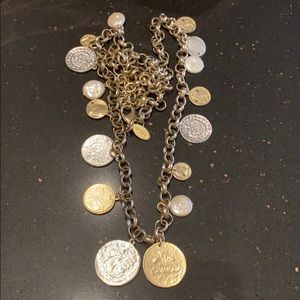 Classic coin necklace